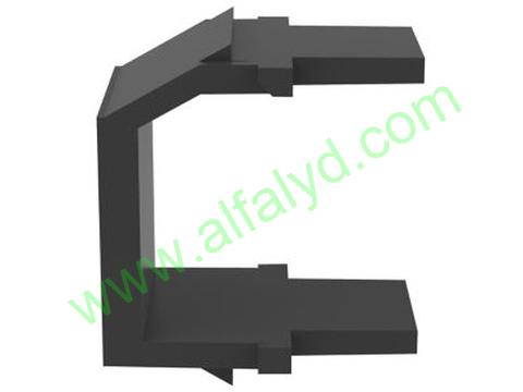 Panduit NetKey - blank module - black - Imagen 3