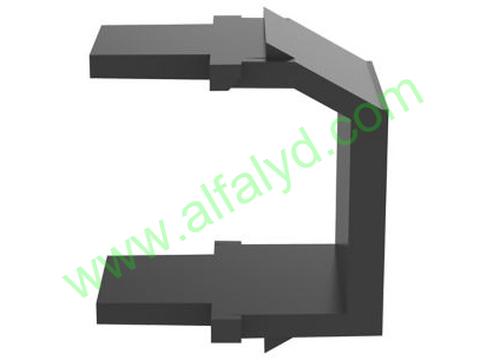 Panduit NetKey - blank module - black - Imagen 4