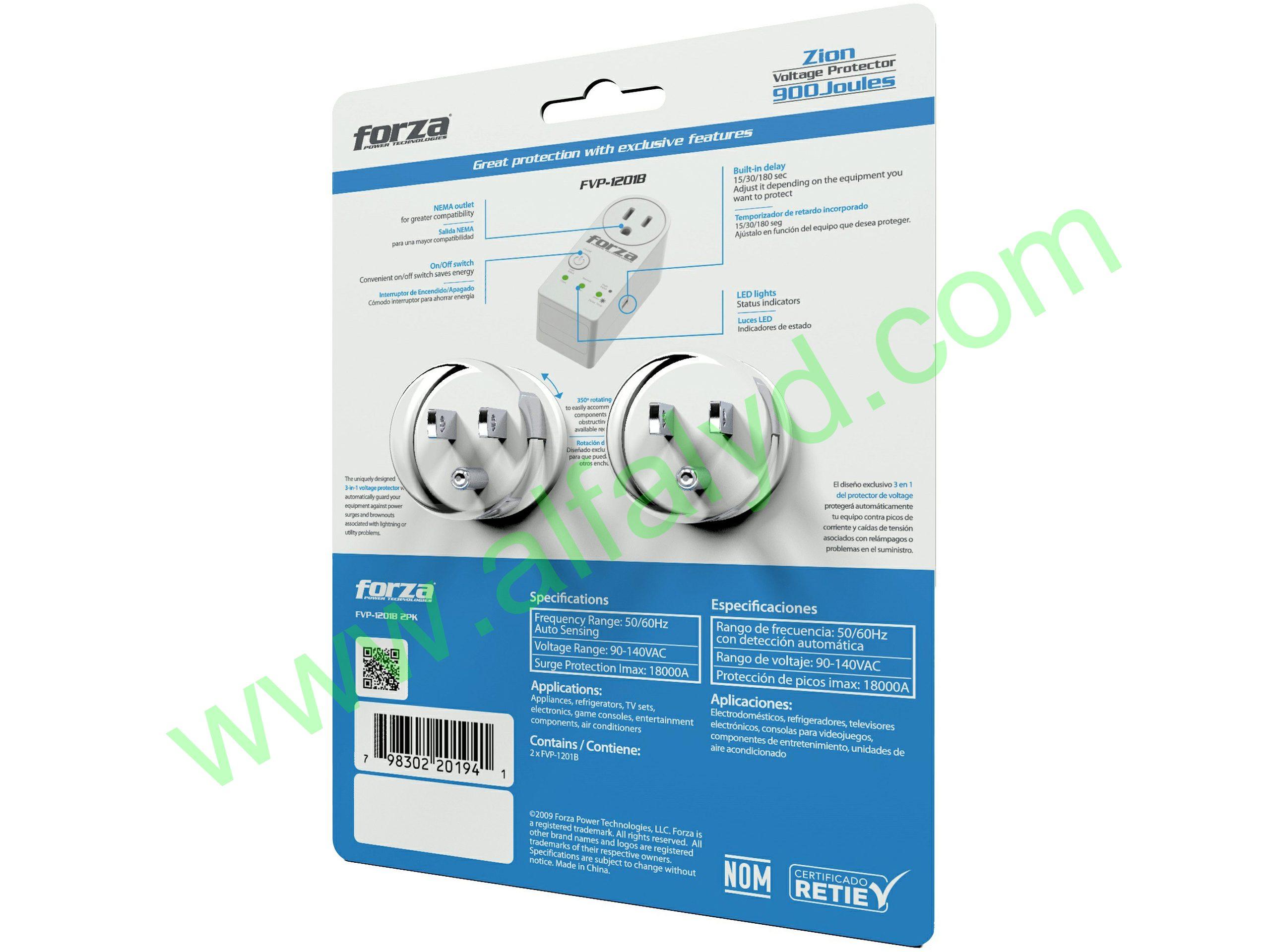 Forza - FVP White 2PK Blister - Imagen 2