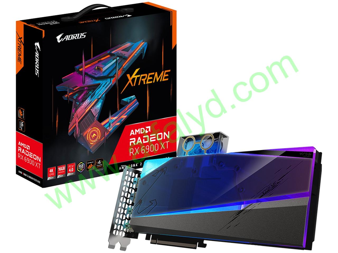 Gigabyte AORUS Radeon RX 6900 XT XTREME WATERFORCE WB 16G - Tarjeta gráfica - Radeon RX 6900 XT - Imagen 6