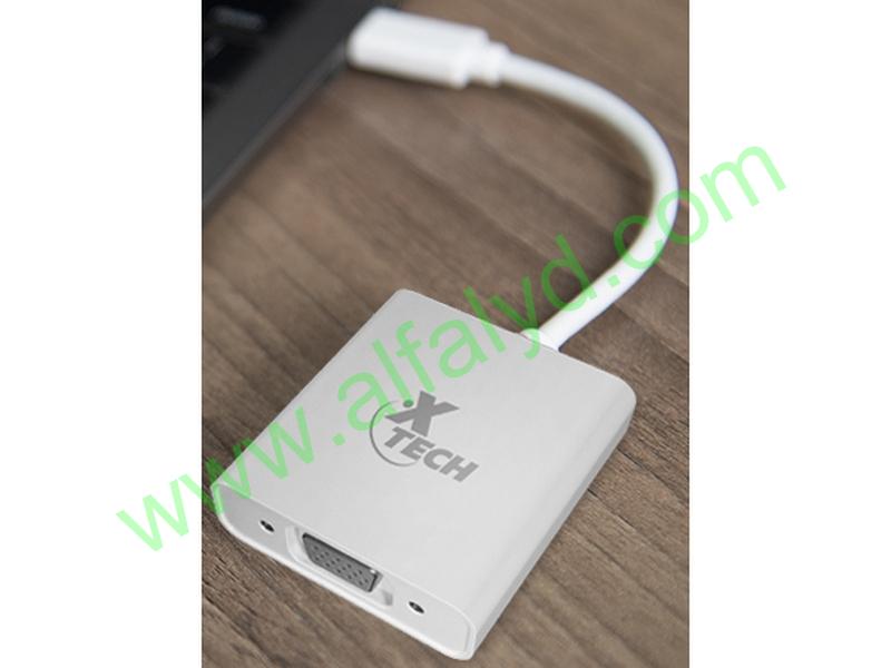 Xtech - Display adapter - USB Type C - Imagen 3