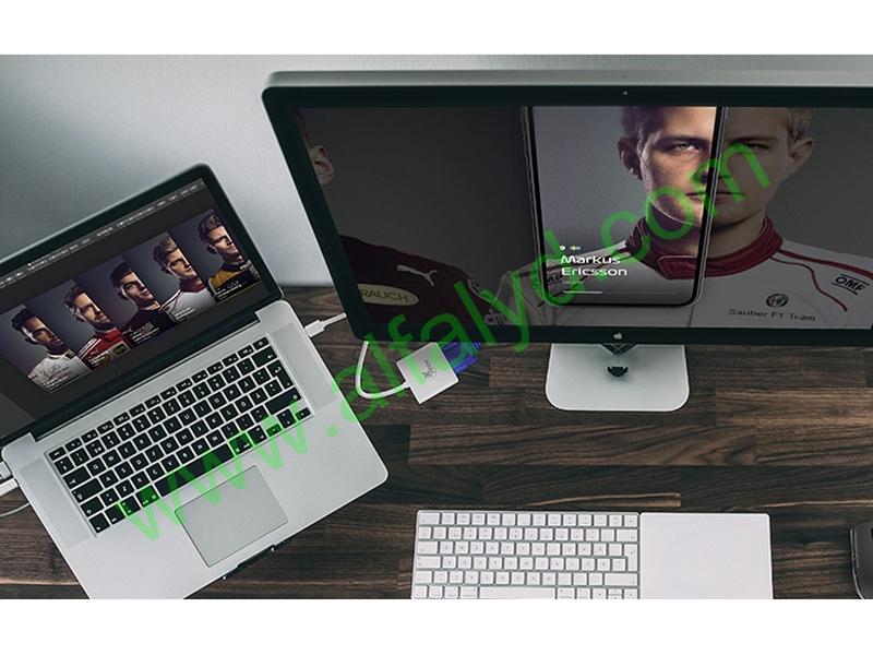 Xtech - Display adapter - USB Type C - Imagen 4