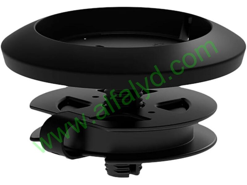 Logitech Rally Mic Pod Mount - Soporte de micrófono para escritorio - negro mate