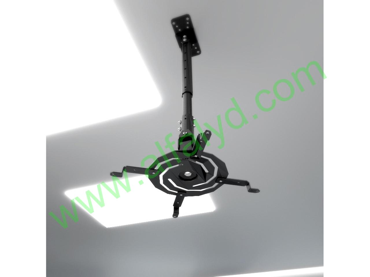 Klip Xtreme KPM-610B - Kit de montaje (pies, montaje en techo inclinado/giratorio) - para proyector - Imagen 3