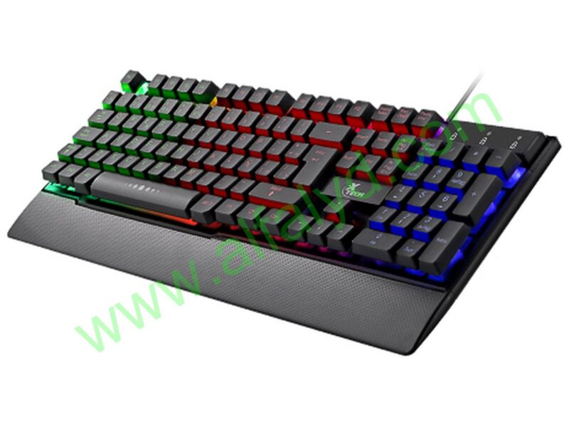 Teclado para Gaming Xtech XTK-510S - Español - Iluminación LED Multi-color con efectos de luz