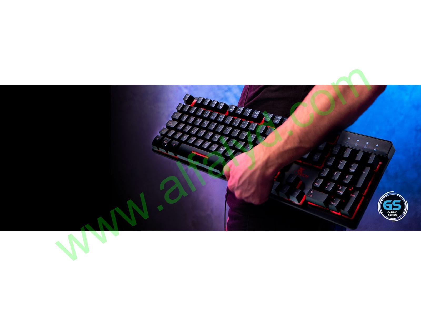 Teclado para Gaming Xtech XTK-510S - Español - Iluminación LED Multi-color con efectos de luz - Imagen 3