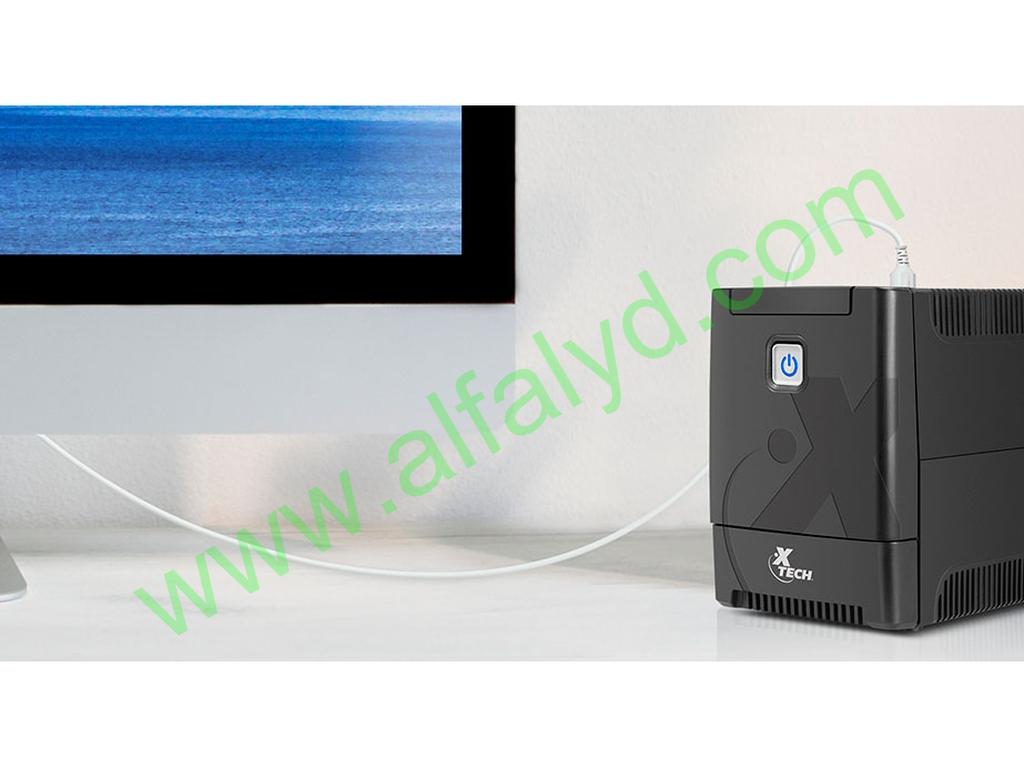 Xtech - Battery backup - Line interactive - Imagen 2