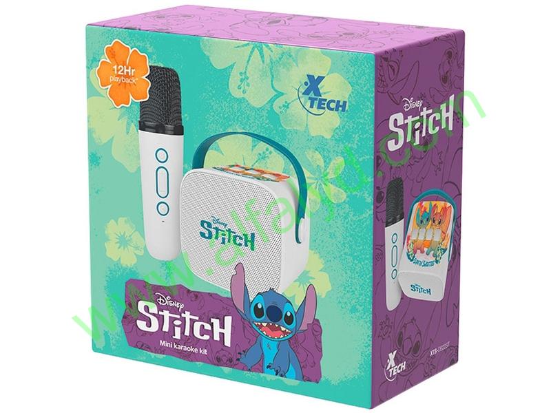 Xtech - Disney Stitch Mini Karaoke kit - XTS-D622ST - Imagen 3