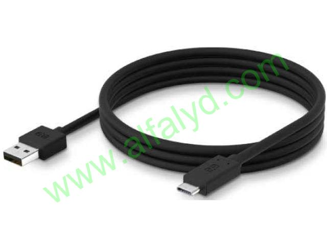 Zebra - Cable USB - 24 pines USB-C (M) a USB (M)