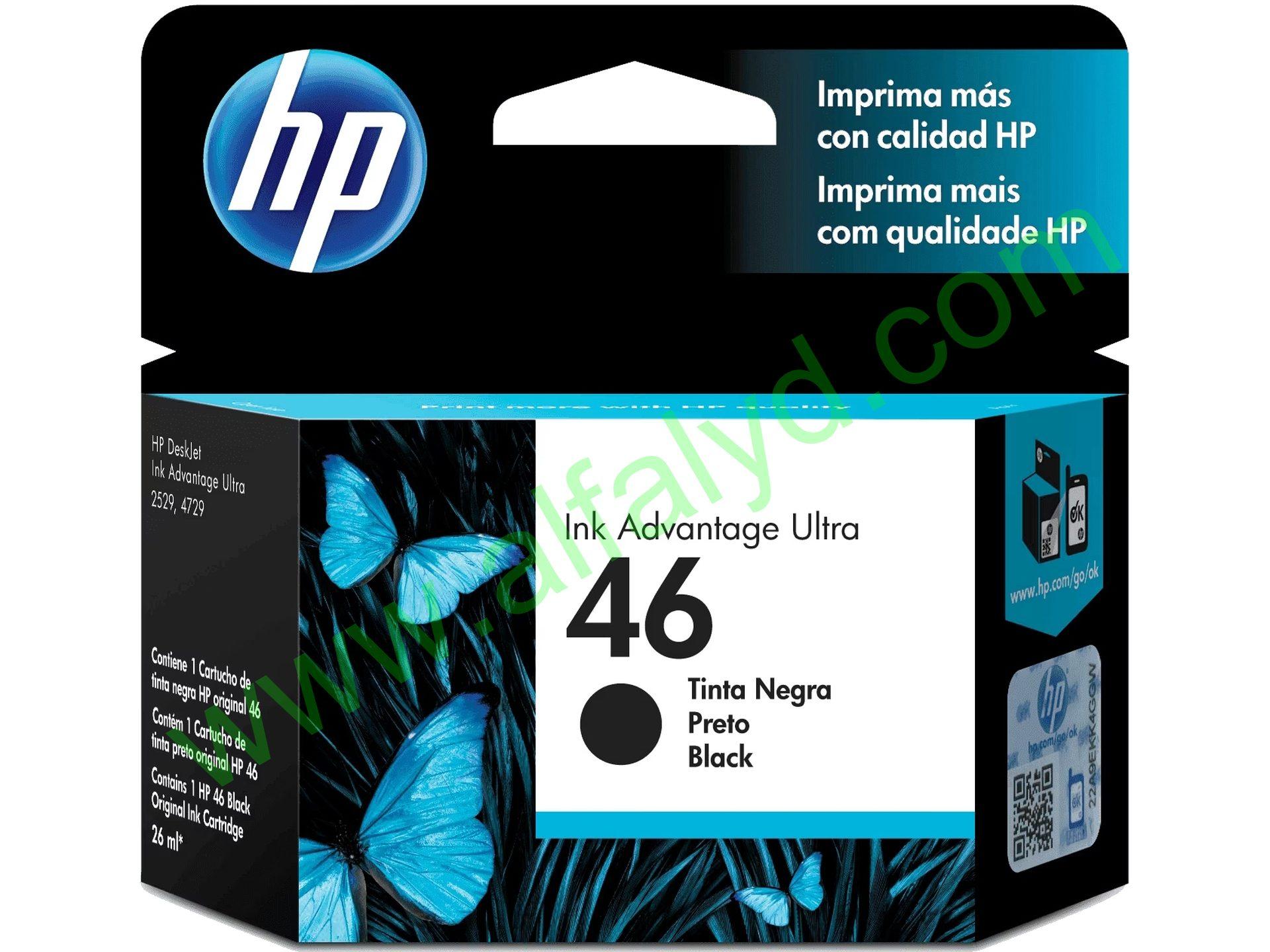 HP 46 - 26 ml - negro