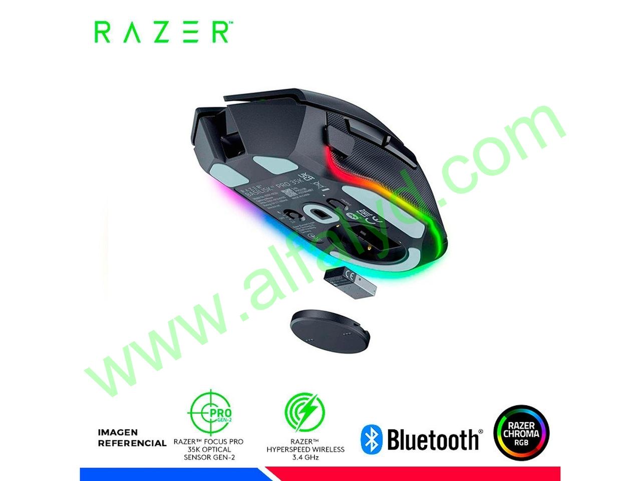 Razer - Mouse - Basilisk V3 Pro 35K Ergonomic - Imagen 2