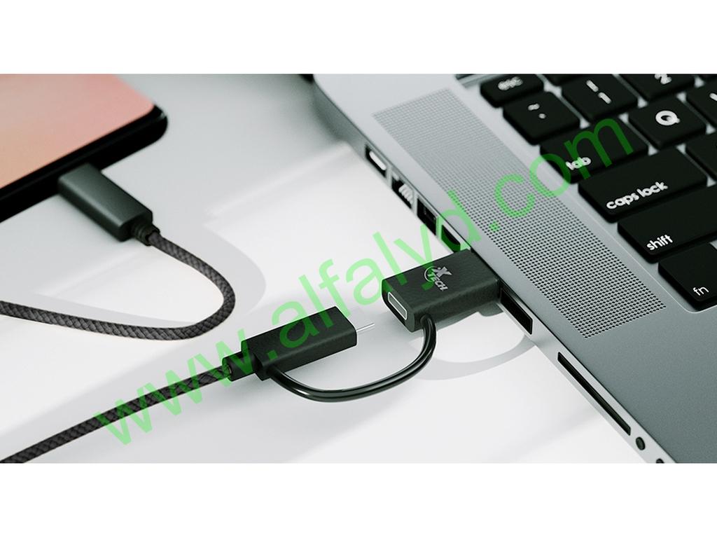 Xtech - USB cable - USB-C USB-A - Imagen 2