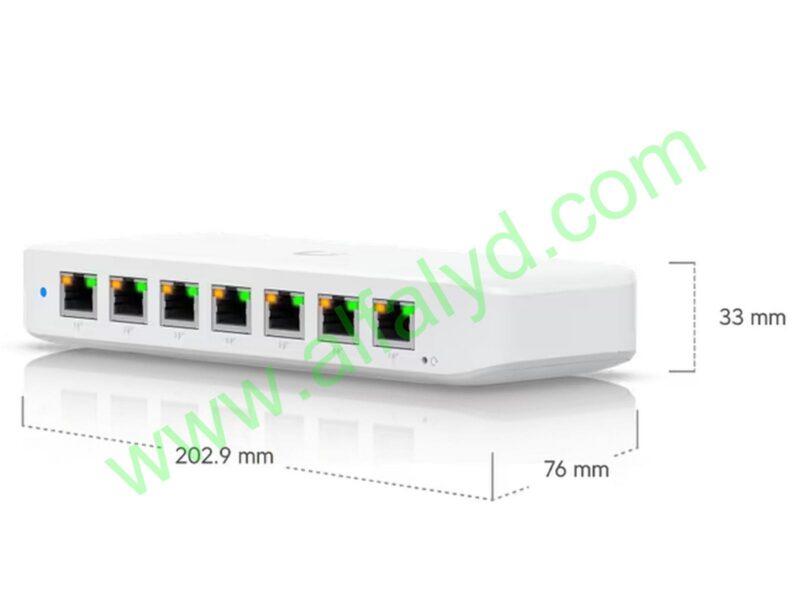 Ubiquiti Unifi Switch Ultra Layer 2 8-port GbE PoE switch with versatile mounting options 42W