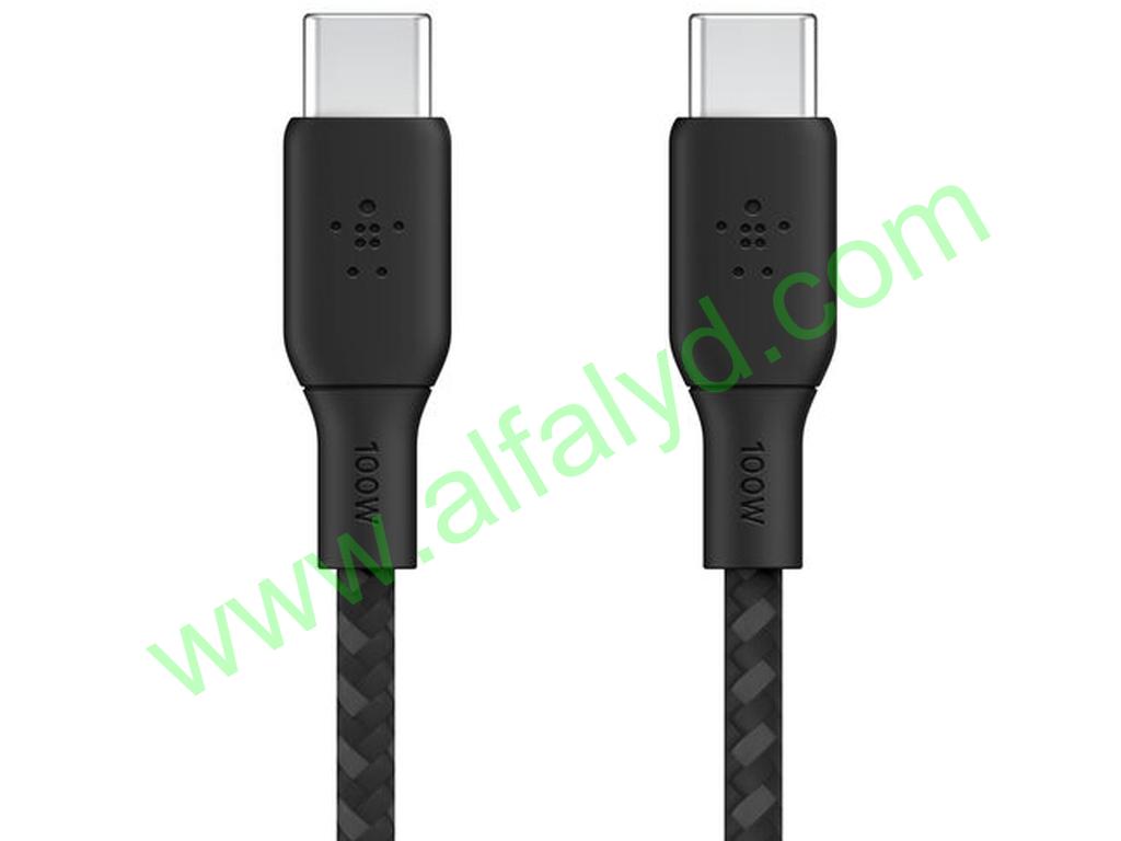 Belkin BoostCharge - Cable USB - 24 pin USB-C (M) a 24 pin USB-C (M)