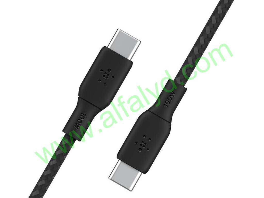 Belkin BoostCharge - Cable USB - 24 pin USB-C (M) a 24 pin USB-C (M) - Imagen 2