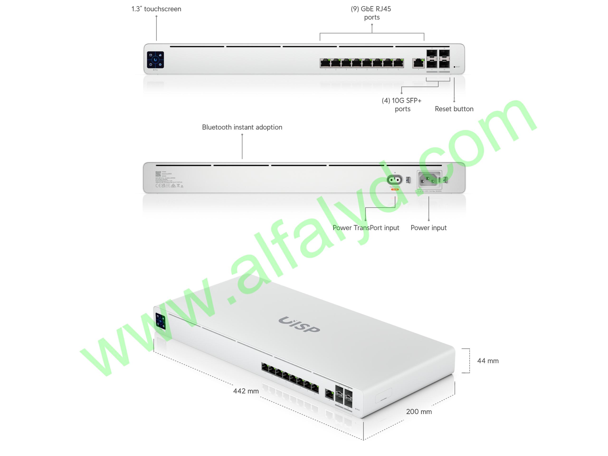 Ubiquiti UISP Router Pro 10 GbE router designed for ISP applications - Imagen 4