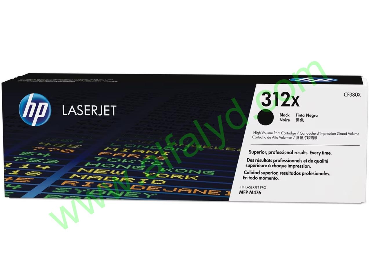 HP 312X - Alto rendimiento - negro