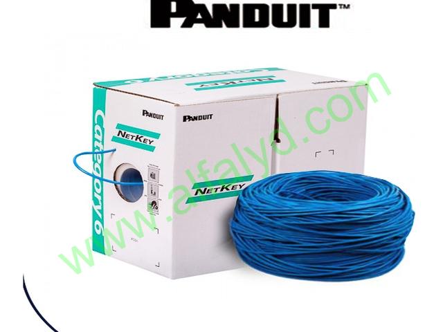 Panduit Bobina De Cable UTP Cat.6 Interior Panduit Cable De Red Cat6 De 305M (24 Awg U/Utp Cm Gris)
