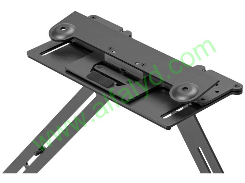 Logitech TV Mount For Video Bars - Montura para cámara - montaje debajo de pantalla, montable encima del monitor - Imagen 3