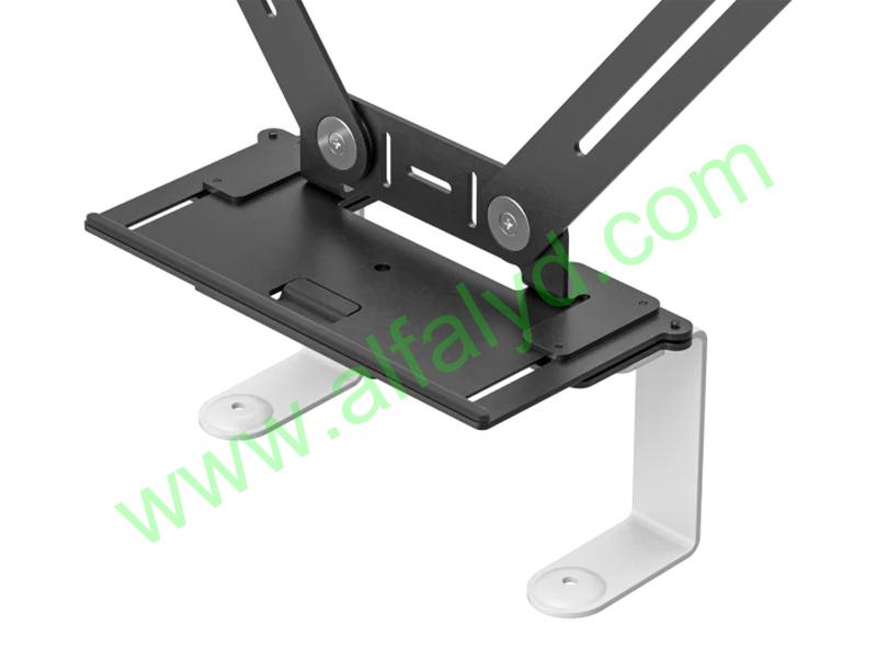 Logitech TV Mount For Video Bars - Montura para cámara - montaje debajo de pantalla, montable encima del monitor - Imagen 5