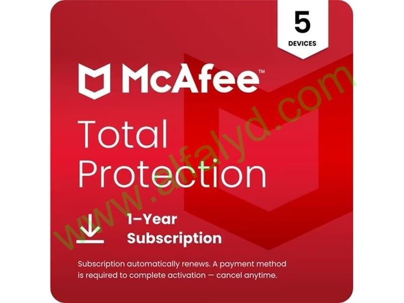 McAfee - License - 5 devices