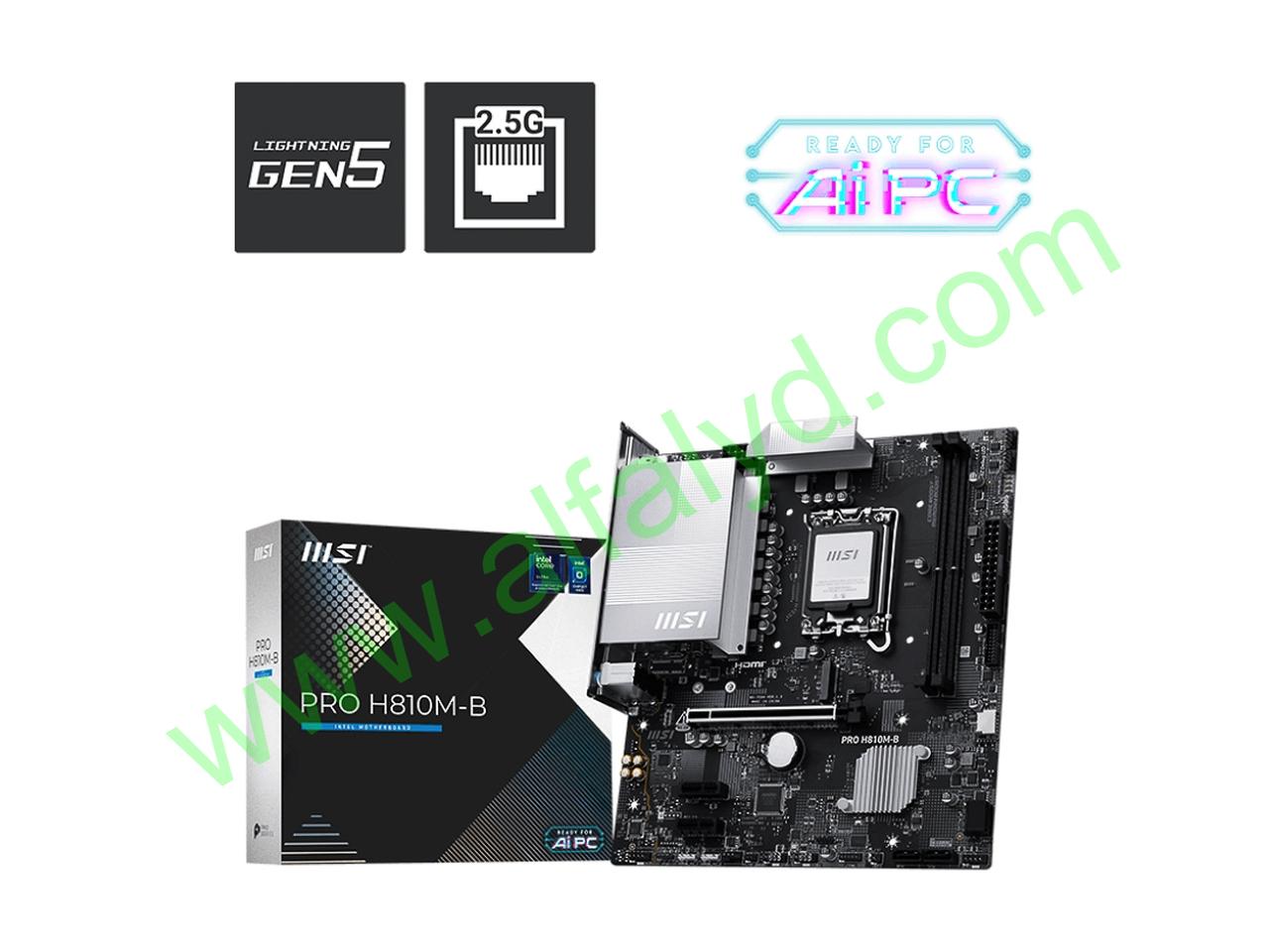 MSI - PRO H810M-B - Motherboard - Imagen 4