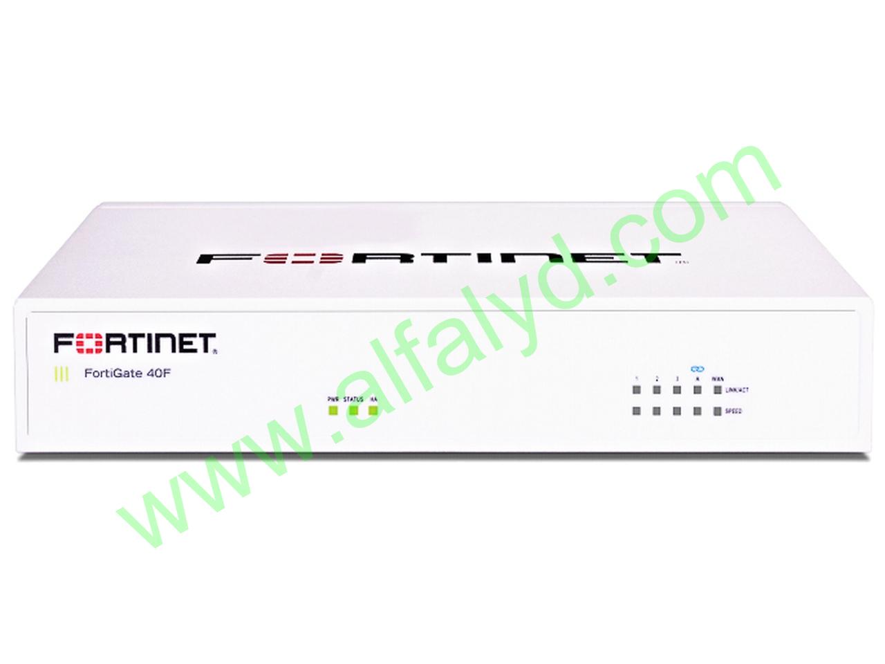 Fortinet FortiGate 40F - Aparato de seguridad - con 1 año de protección 24/7 FortiCare y Forticare Unified (UTM)