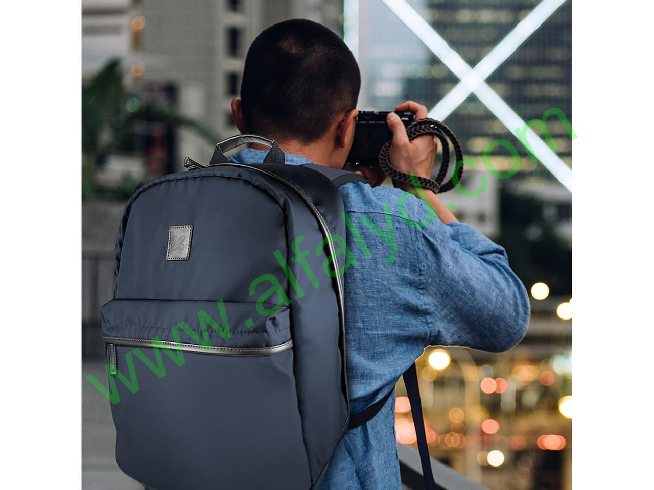 Klip Xtreme - Notebook carrying backpack - 15.6" - 210D polyester - Blue - Imagen 3