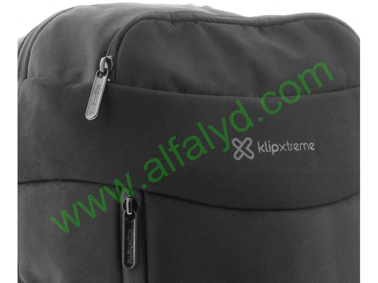 Klip Xtreme - Notebook carrying backpack - 16" - Polyester - Black - 18Kg Load - Imagen 4