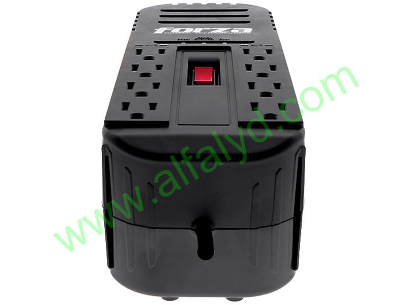 Forza Power - Forza - Adaptador de corriente - Externa - CA 115 V - 8 Tomas de Corriente - 2200 VA