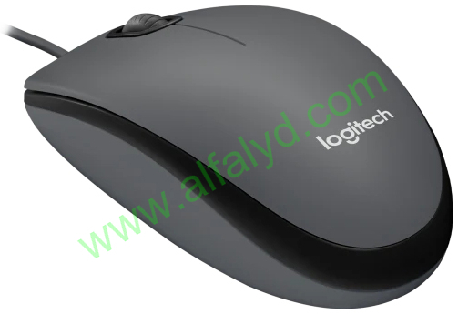 Logitech M100 - Ratón - diestro y zurdo - óptico - 3 botones - cableado - USB - negro - Imagen 2