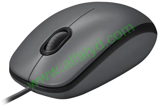 Logitech M100 - Ratón - diestro y zurdo - óptico - 3 botones - cableado - USB - negro - Imagen 3