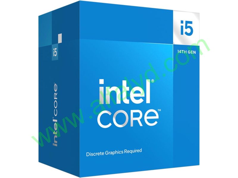 Intel Core i5 i5-14400F - 2.5 GHz - 10 núcleos - 16 hilos - 20 MB caché - FCLGA1700 Socket - Caja