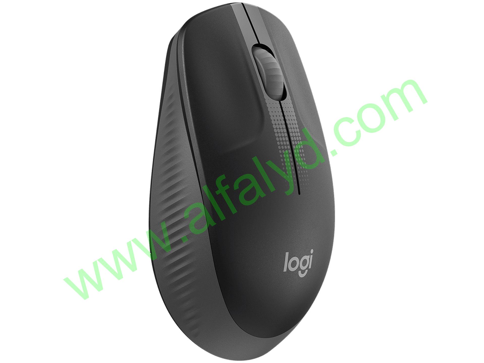 Logitech M190 - Ratón - óptico - 3 botones - inalámbrico - receptor inalámbrico USB - carbón - Imagen 2