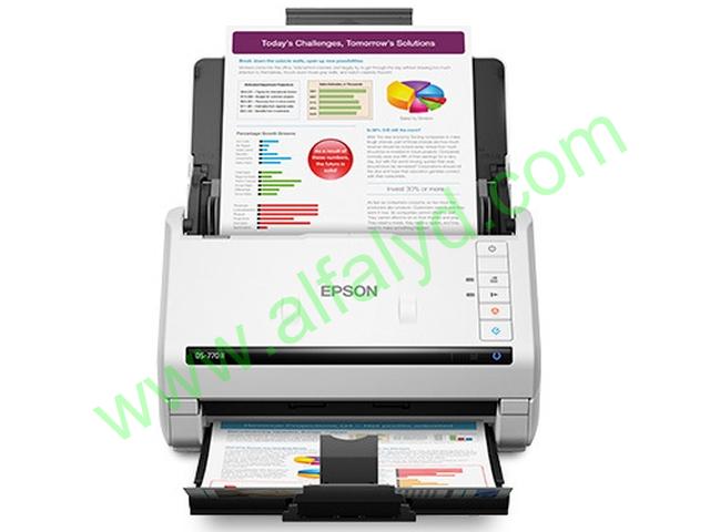 Epson DS-770 II - Escáner de documentos - Sensor de imagen de contacto (CIS) - a dos caras - 216 x 6096 mm - 600 ppp x 600 ppp - hasta 45 ppm (mono) / hasta 45 ppm (color) - Alimentador automático de documentos (ADF) (100 hojas) - hasta 7000 exploraciones por día - USB 3.0 - 1 año de garantía
