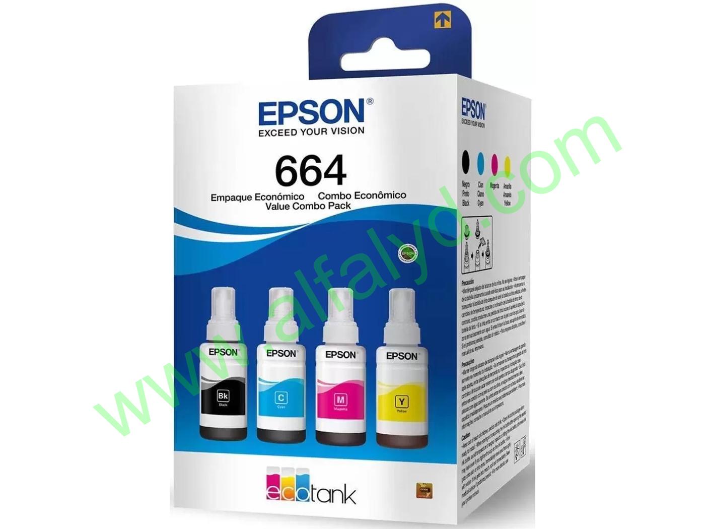 Epson - T664520-4 - Ink tank - Color - Pack full set L120 L