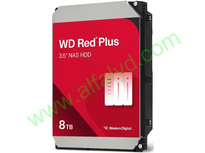 Western Digital WD Red Plus NAS Hard Drive - Hard drive - Internal hard drive