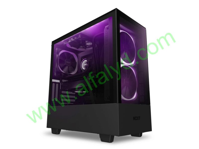 NZXT H series H510 Elite - Torre - ATX - panel lateral con ventana - sin fuente de alimentación - negro mate - USB/Audio