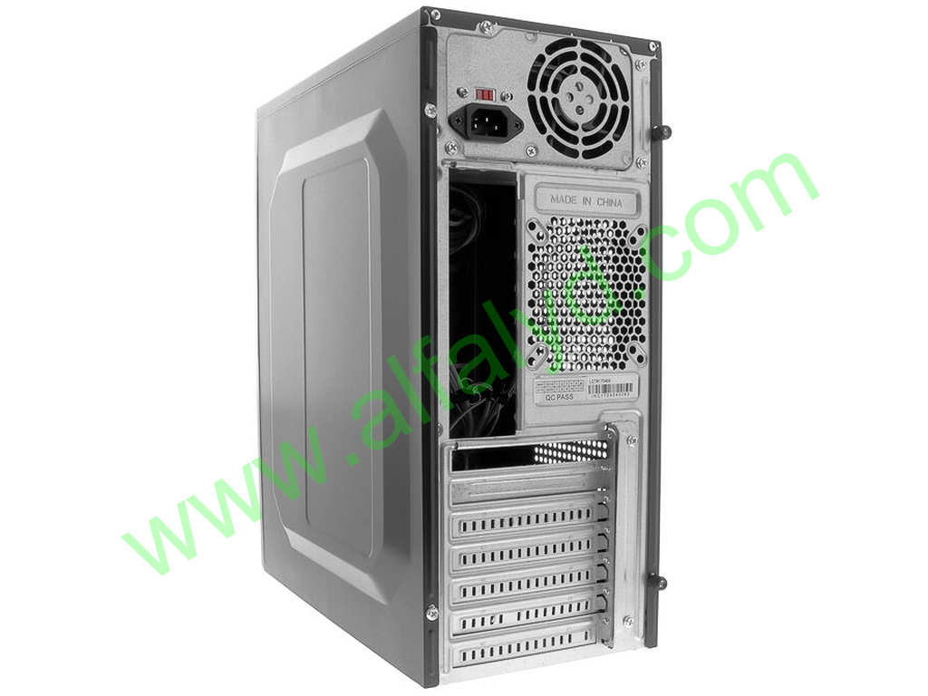Xtech - Desktop - All black - ATX - pc case 600W ps - Imagen 4
