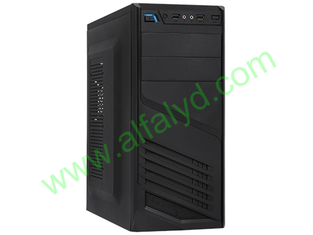 Xtech - Desktop - All black - ATX - pc case 600W ps - Imagen 5