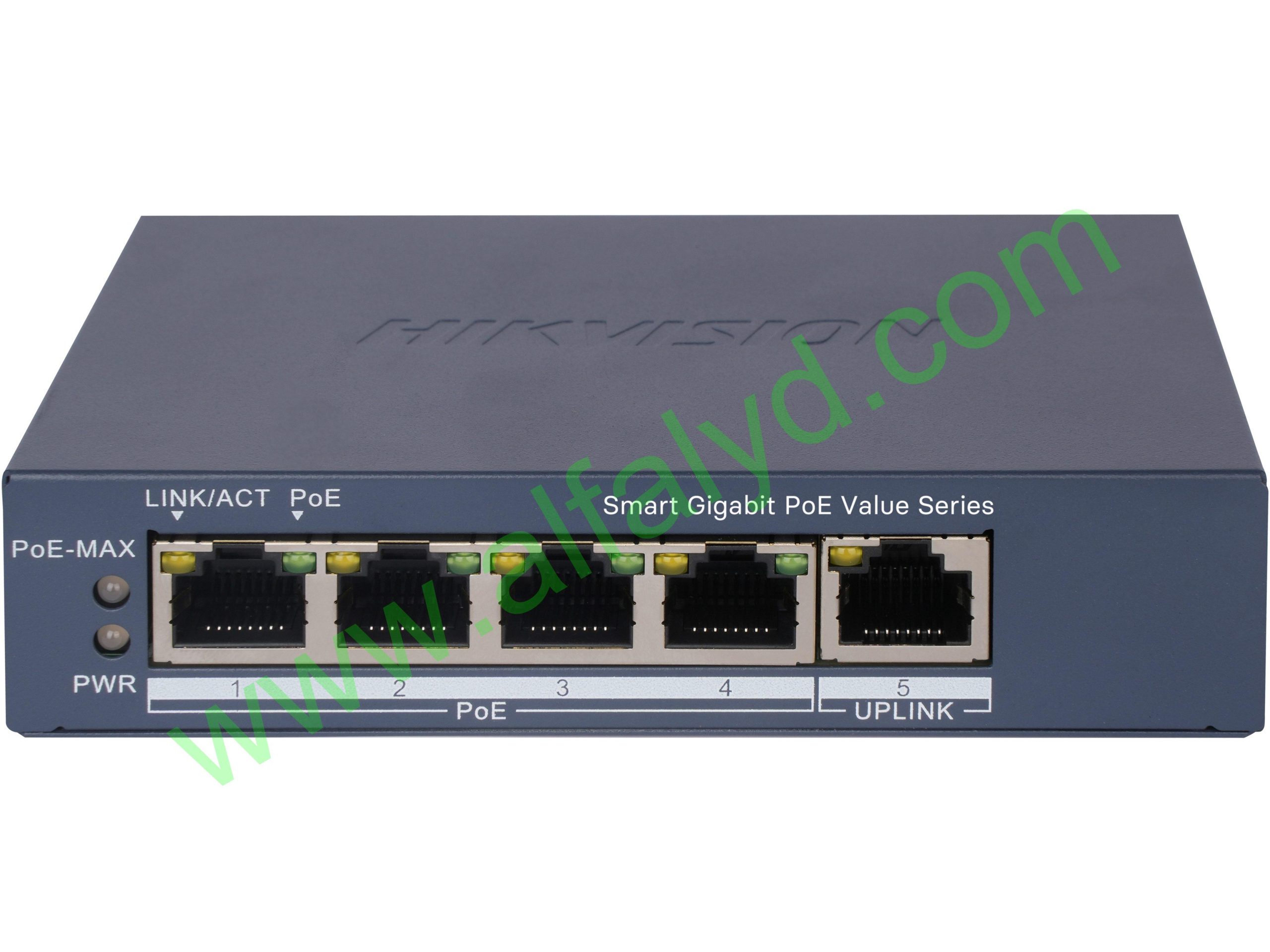 Hikvision - Switch - 4 - Gigabit Smart POE Switch DS-3E