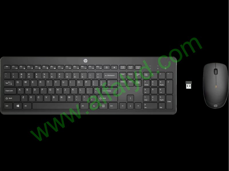 HP - Keyboard and mouse set - Wireless - 1Y4D0UT#ABM