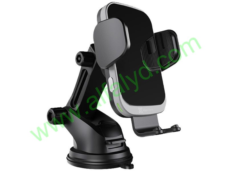 Klip Xtreme - Car wireless charging holder - 15 Watt - 24 pin USB-C - Cellular phone - Wireless - Para Smartphones - Automatic