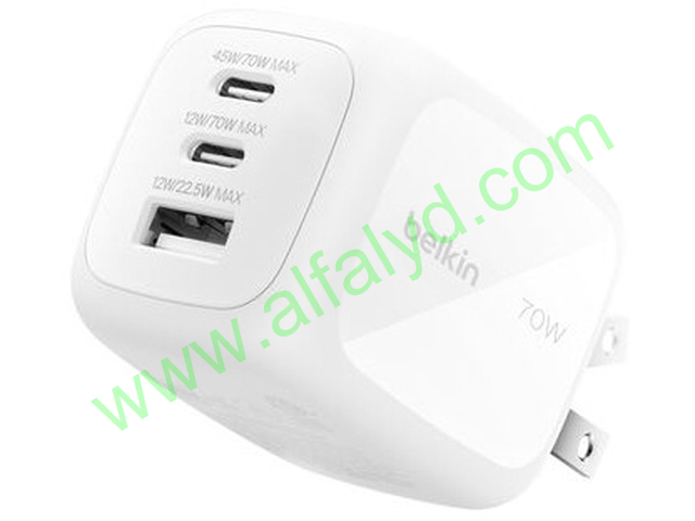 Belkin - Battery charger - 70 Watt - Lithium - Para Universal - WCH018fqWH