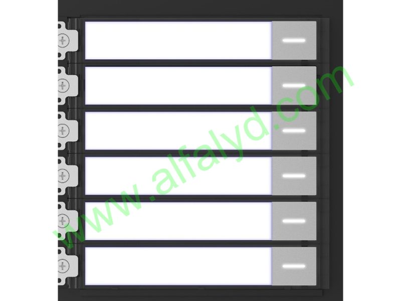 Hikvision DS-KD-KK KD8 Series - Pro Modular Door Station Boton 6