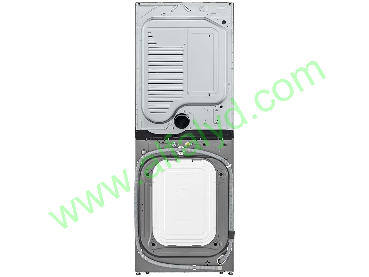 LG - Washer/dryer - Silver 22Kg electri - Imagen 4
