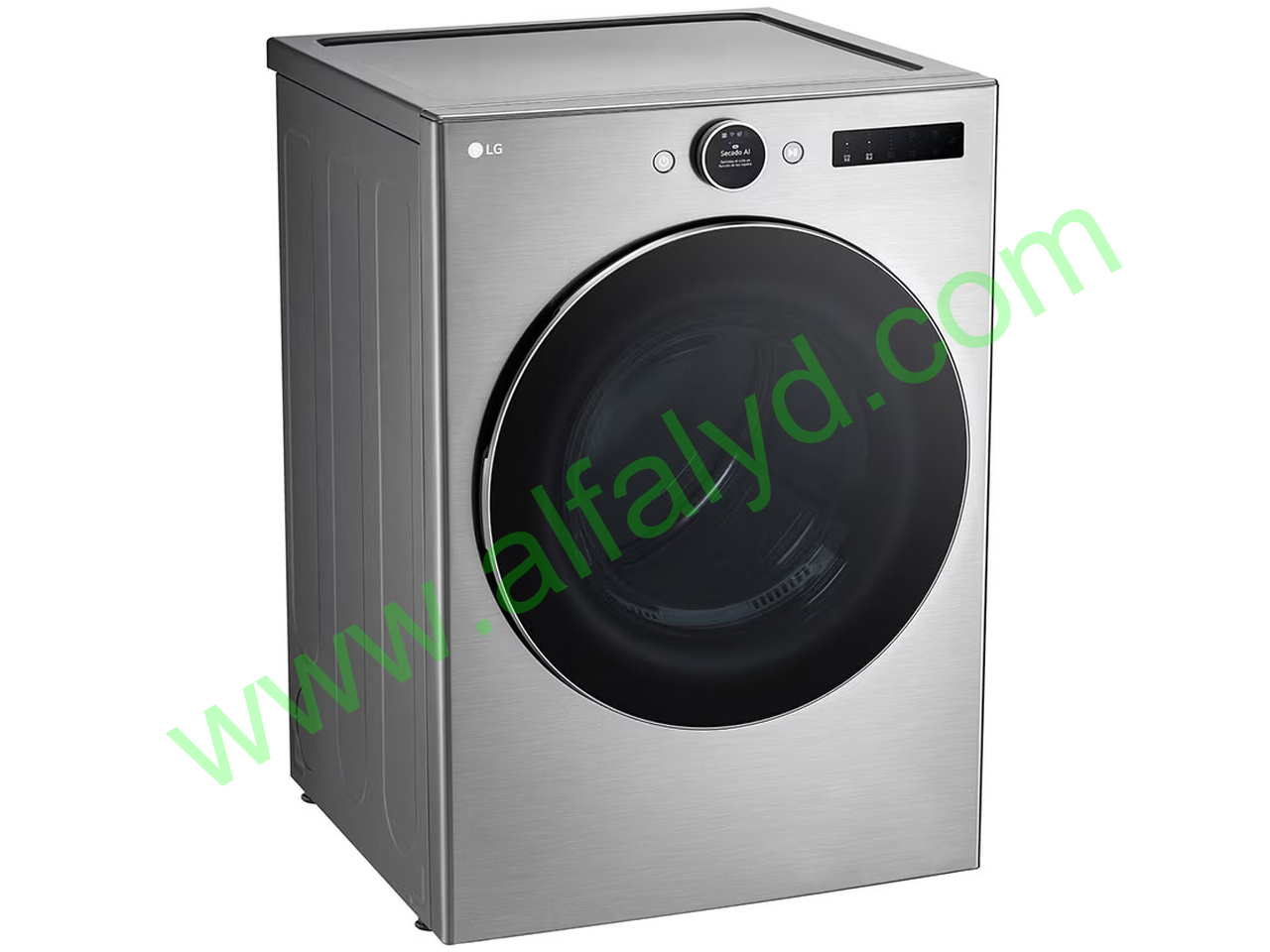 LG - Washing machine - Drayer 22KG Silver Black Tin - Imagen 4
