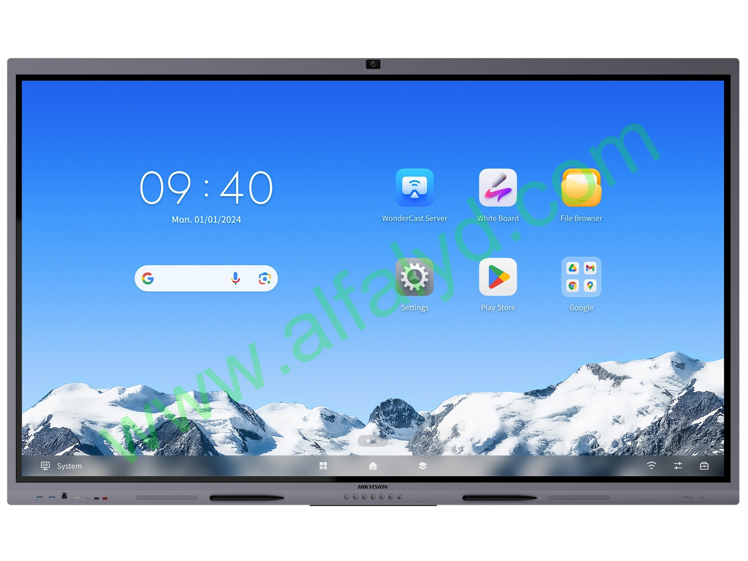 Hikvision - LED-backlit LCD monitor - 65" - 65-inch 4K Interactive Display