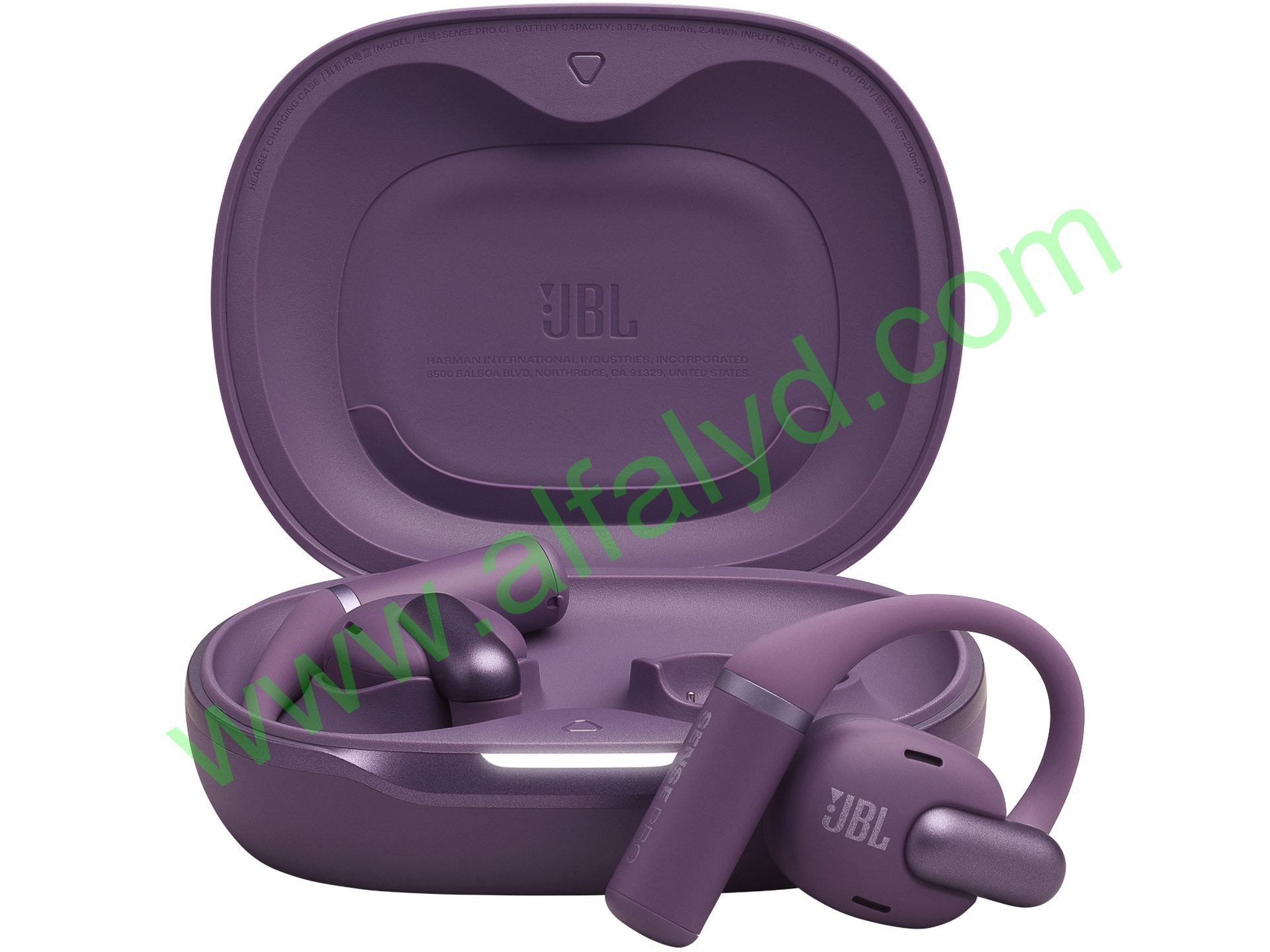 JBL - Headphones - Wireless - TWS Open Ear Purple - Imagen 2
