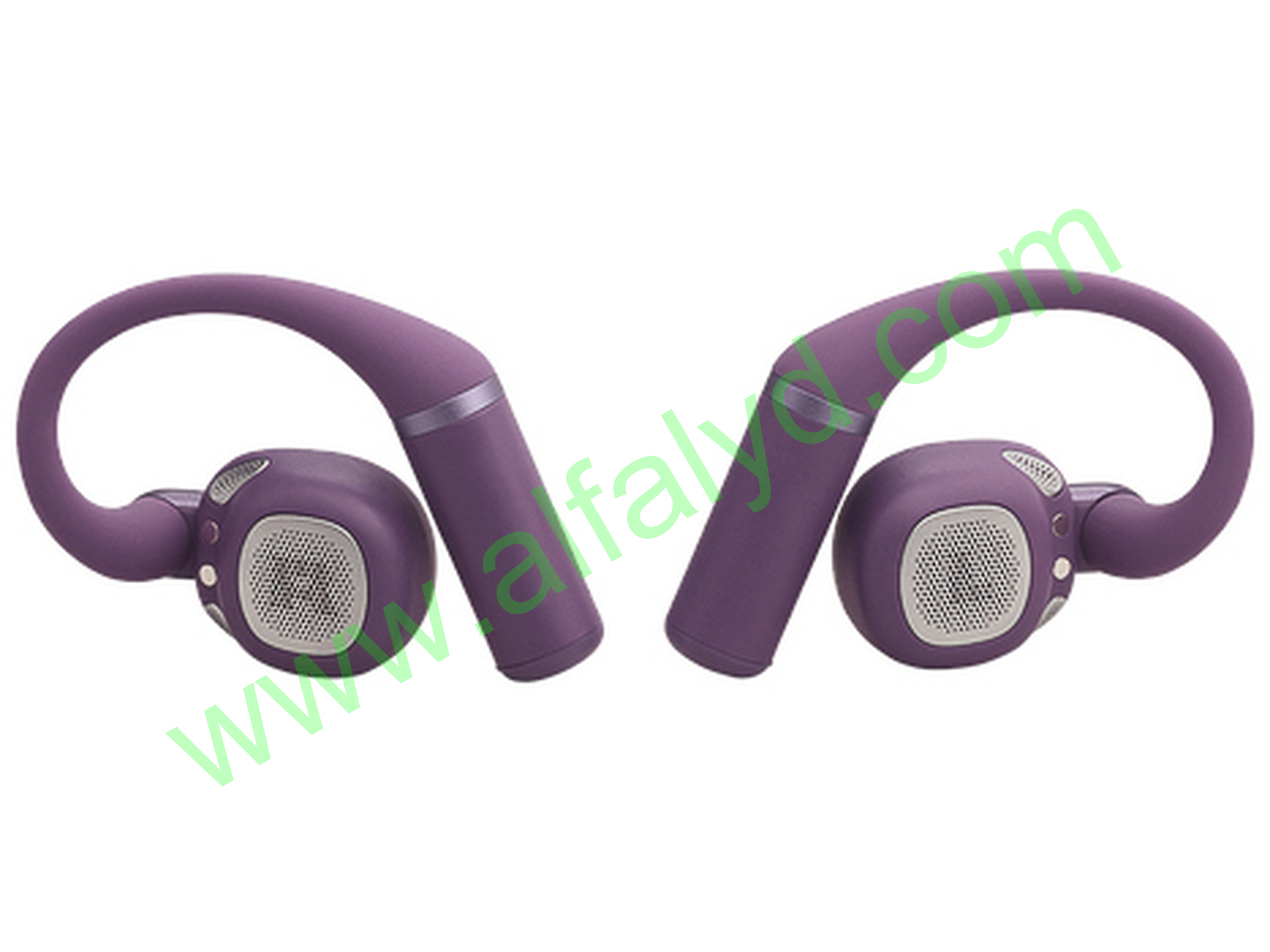 JBL - Headphones - Wireless - TWS Open Ear Purple - Imagen 4